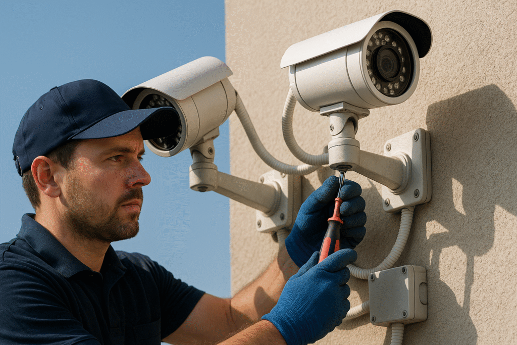 mantenimiento de cámaras de videovigilancia en comunidades