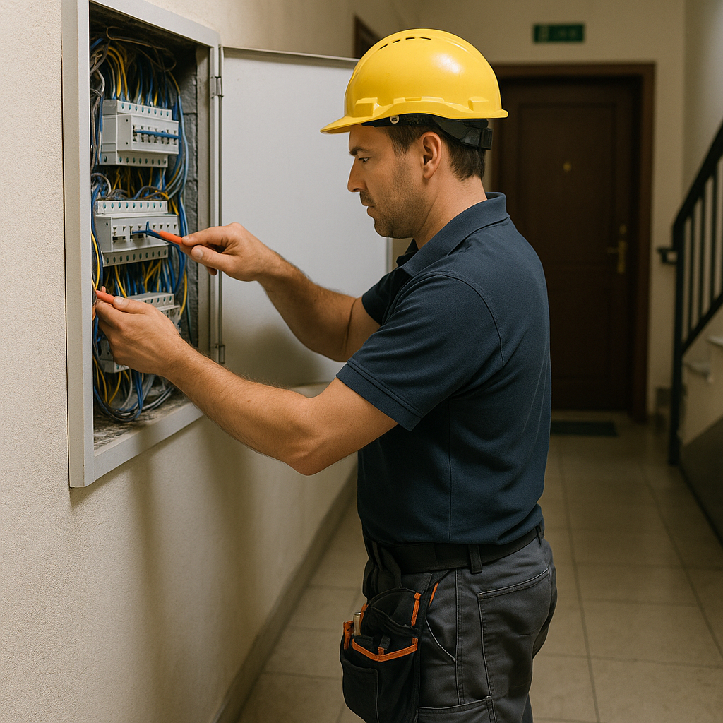reparaciones eléctricas en comunidades de vecinos
