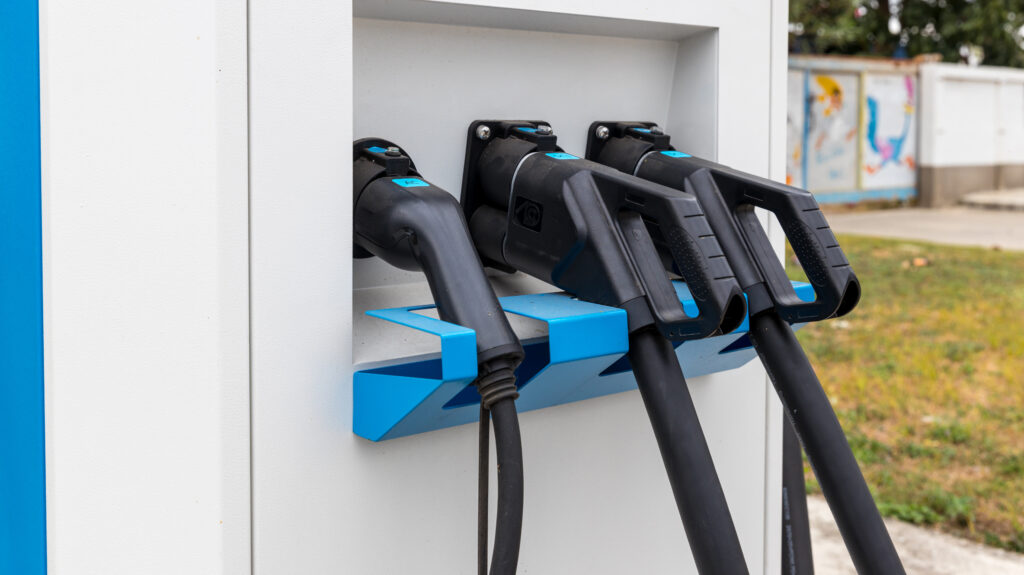 bandejas para cargadores de coche eléctrico