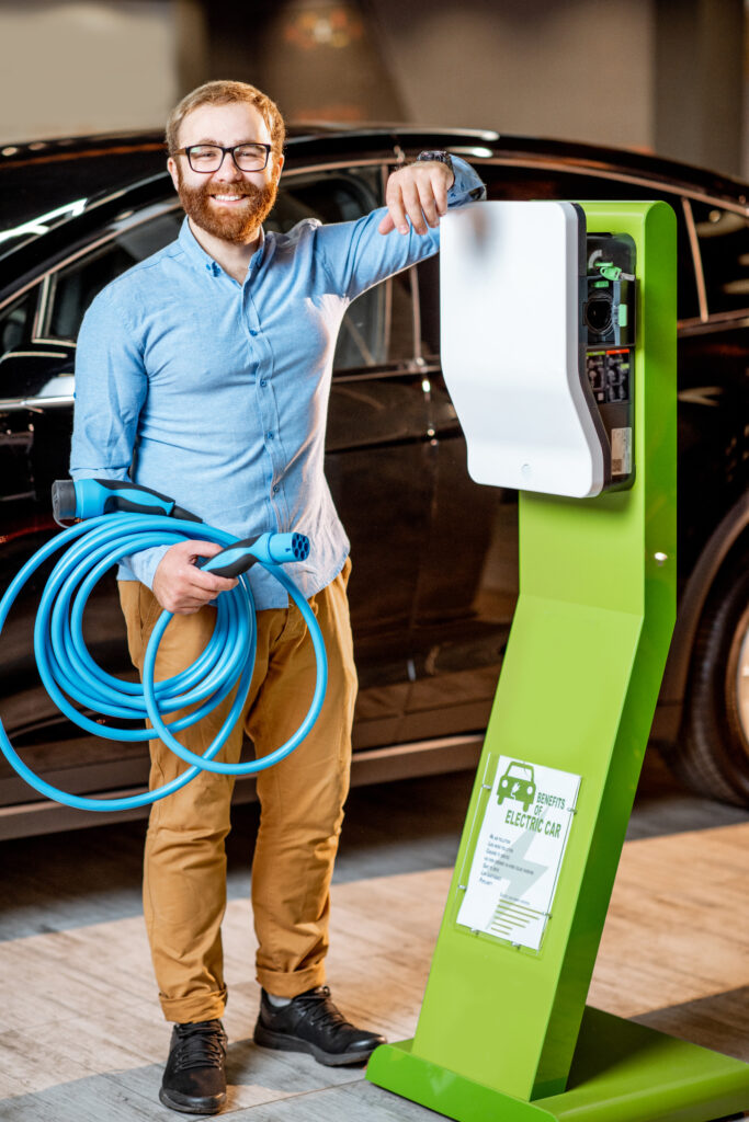 bandejas para cargadores de coche eléctrico