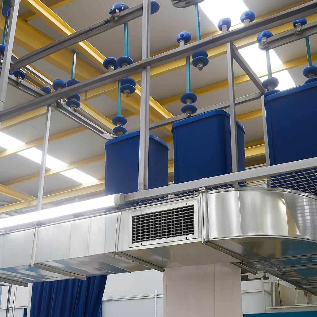 instalación de sistemas de climatización en naves